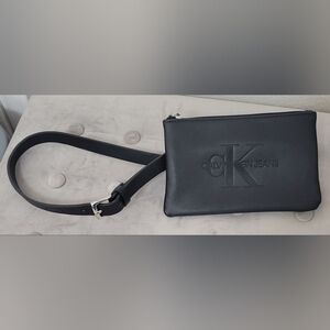 Calvin Klein Black Belt Bag